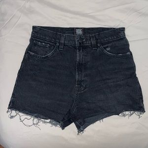 Black BDG high waisted shorts